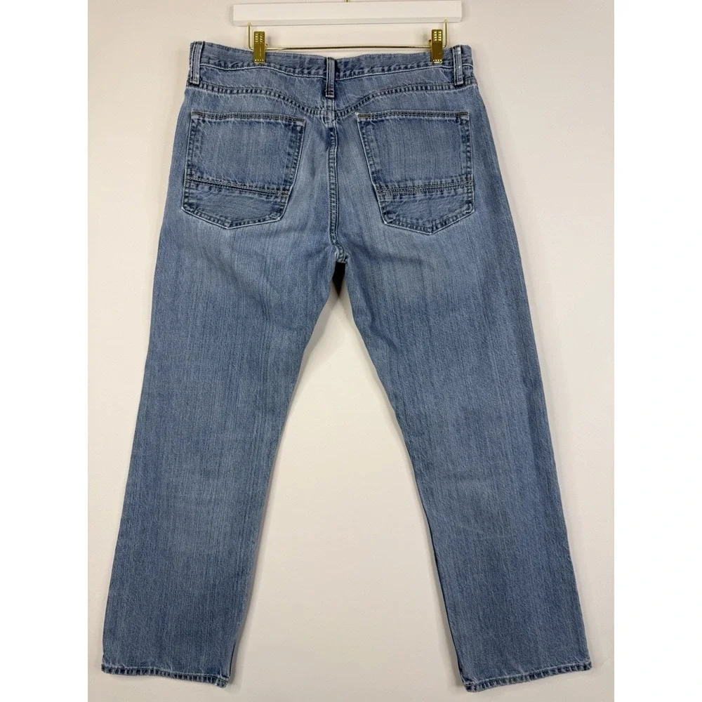 Arizona Jean Co Men's Light Wash Straight Leg Jeans 36x30